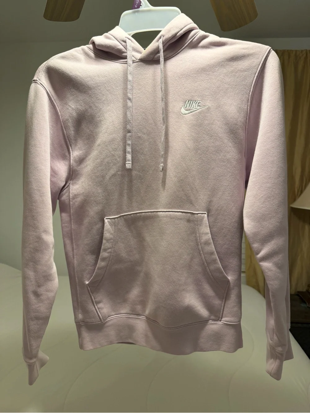 Nike Pastel Pink Hooded Pullover Sweatshirt